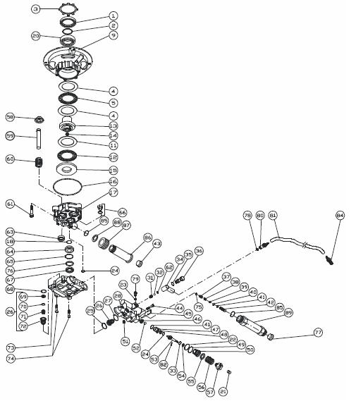 Coleman PW0912202 pump parts